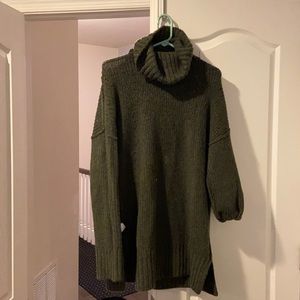 Dark green cowl neck Jessica Simpson sweater